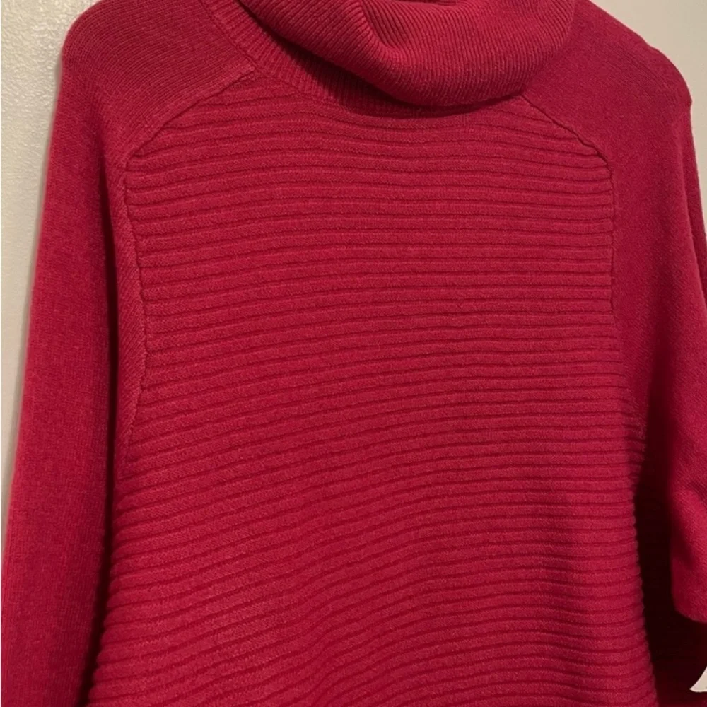 Eloquii Deep Red Sweater, Awesome Condition, Warm but Not Too Warm! - Picture 3 of 10